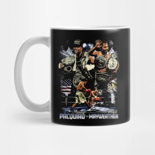 Floyd Mayweather Vs. Manny Pacquiao Vintage Mug